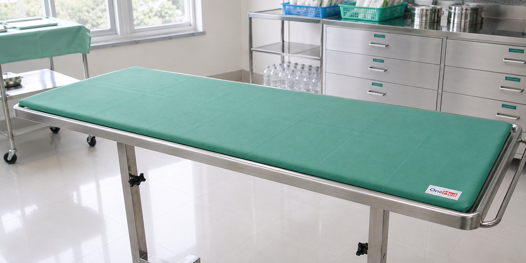 Alas meja Mayo rumah sakit Medlinen