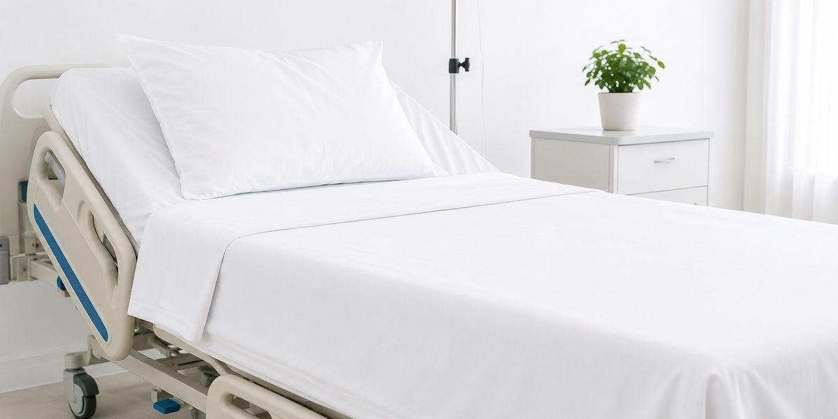 Sprei rumah sakit untuk tempat tidur pasien