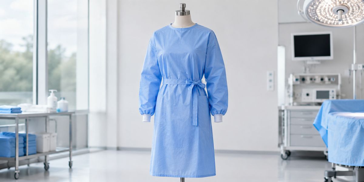 Baju operasi dokter Jas Operasi Standar Medlinen